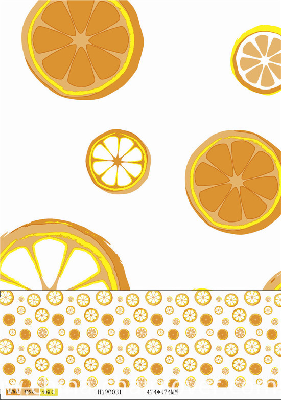 New Design Vinyl Material PVC Printed Transparent Tablecloth